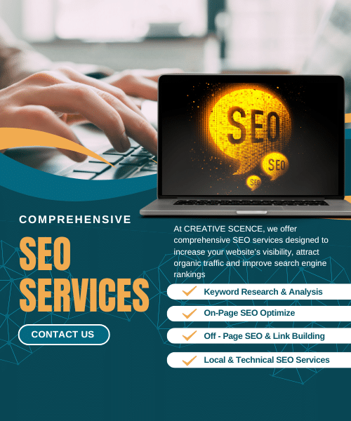 creative scence SEO services